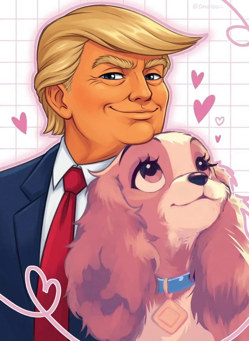Lady and the Trump